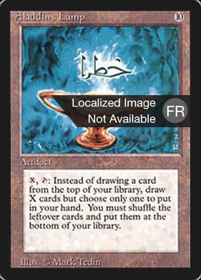 Aladdin's Lamp [Foreign Black Border] | Anubis Games and Hobby