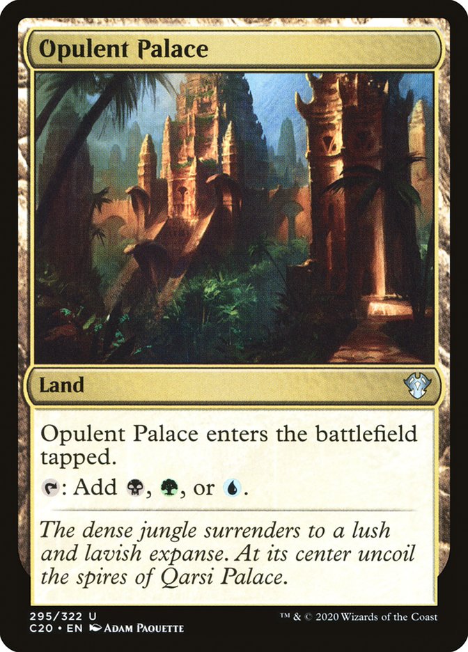 Opulent Palace [Commander 2020] | Anubis Games and Hobby