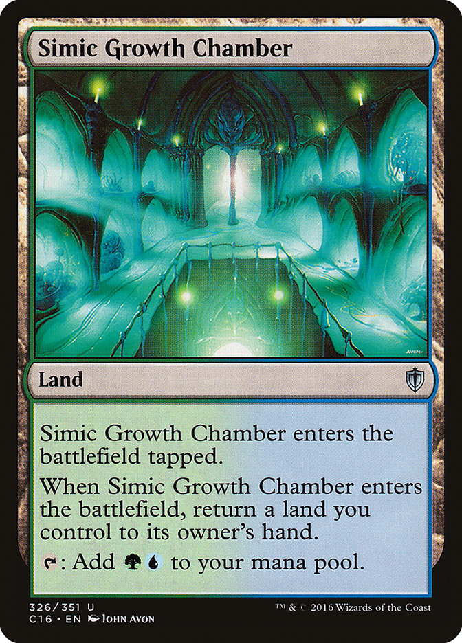 Simic Growth Chamber [Commander 2016] | Anubis Games and Hobby