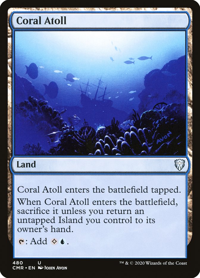 Coral Atoll [Commander Legends] | Anubis Games and Hobby