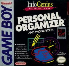 Personal Organizer & Phone Book - GameBoy | Anubis Games and Hobby