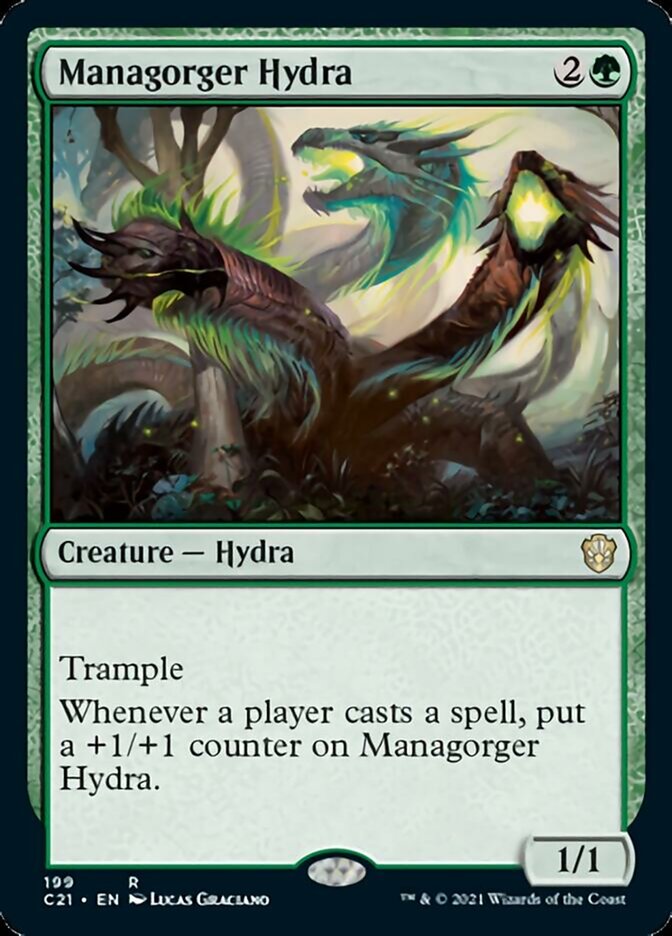 Managorger Hydra [Commander 2021] | Anubis Games and Hobby