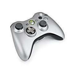 Silver Xbox 360 Wireless Controller - Xbox 360 | Anubis Games and Hobby