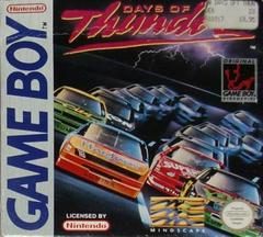 Days of Thunder - PAL GameBoy | Anubis Games and Hobby