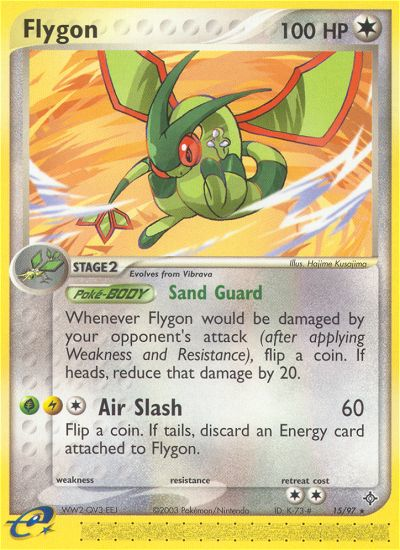 Flygon (15/97) [EX: Dragon] | Anubis Games and Hobby