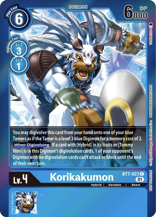 Korikakumon [BT7-023] (Event Pack 3) [Next Adventure Promos] | Anubis Games and Hobby