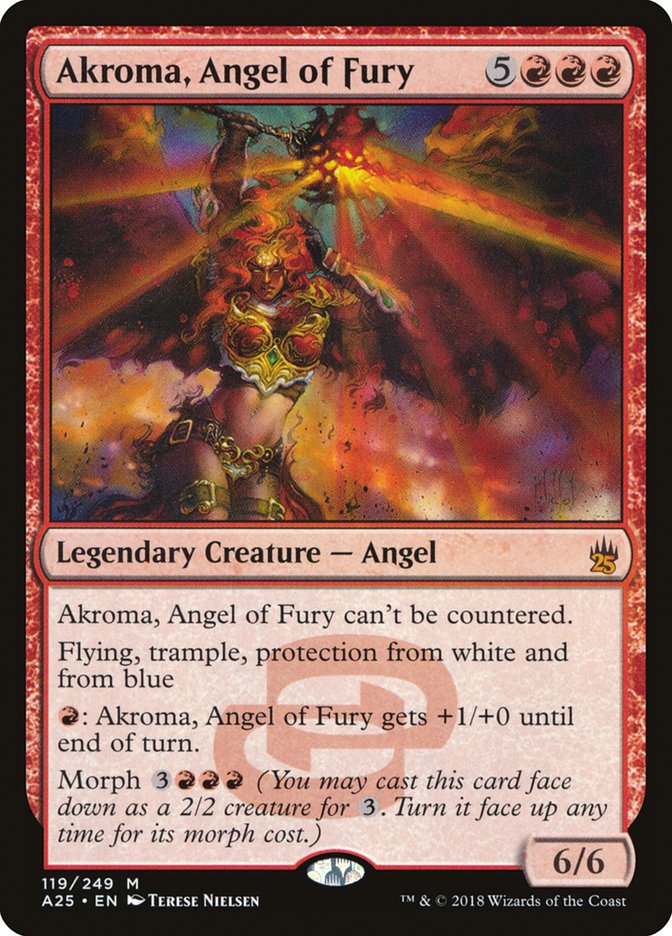 Akroma, Angel of Fury [Masters 25] | Anubis Games and Hobby