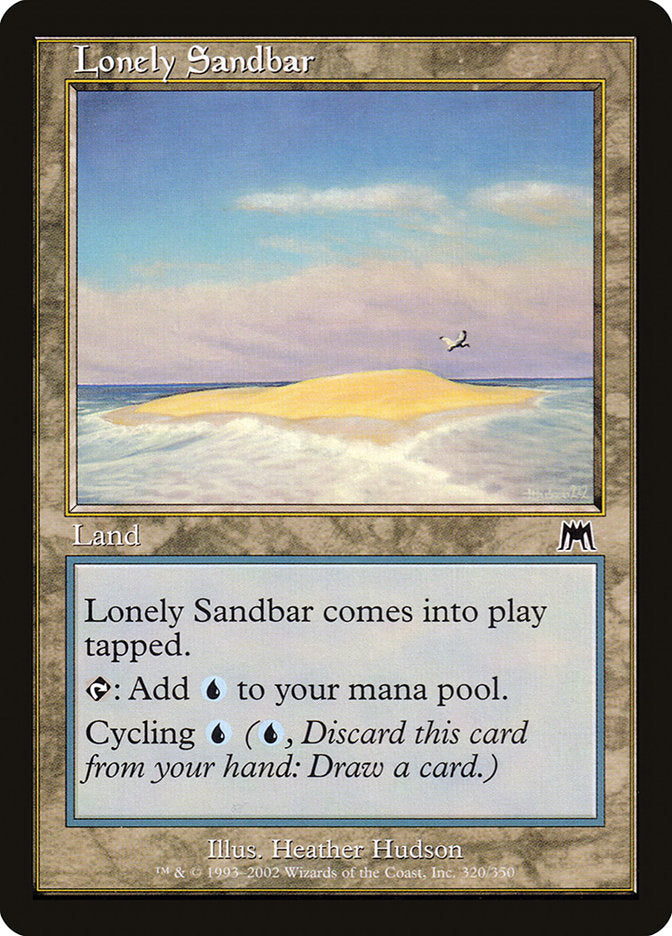 Lonely Sandbar [Onslaught] | Anubis Games and Hobby