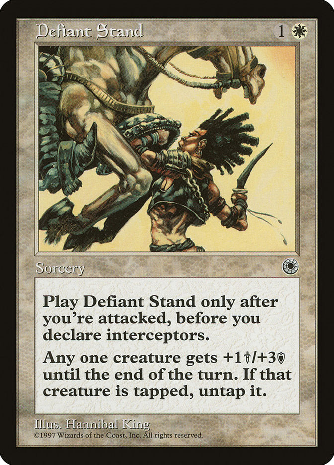 Defiant Stand [Portal] | Anubis Games and Hobby