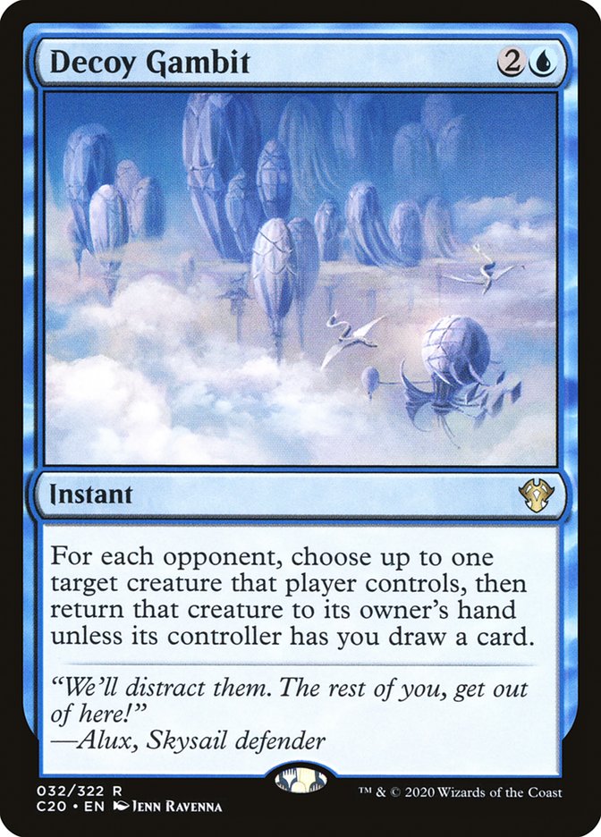Decoy Gambit [Commander 2020] | Anubis Games and Hobby