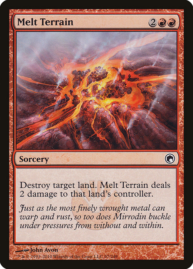 Melt Terrain [Scars of Mirrodin] | Anubis Games and Hobby