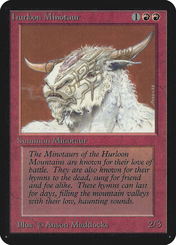 Hurloon Minotaur [Alpha Edition] | Anubis Games and Hobby