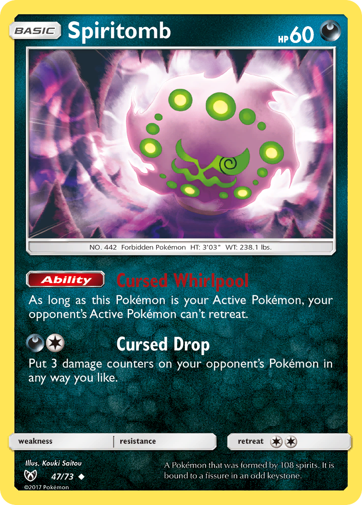 Spiritomb (47/73) [Sun & Moon: Shining Legends] | Anubis Games and Hobby