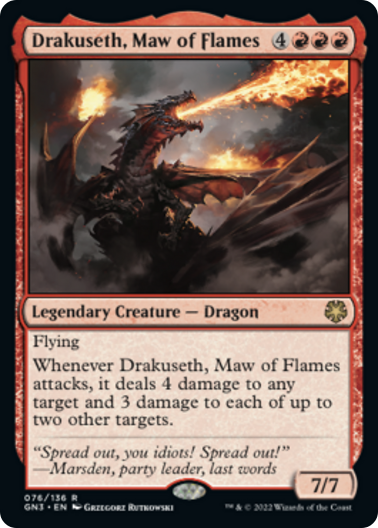 Drakuseth, Maw of Flames [Game Night: Free-for-All] | Anubis Games and Hobby