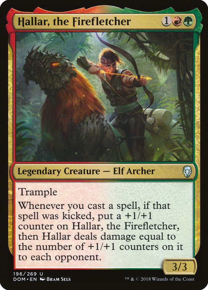 Hallar, the Firefletcher [Dominaria] | Anubis Games and Hobby