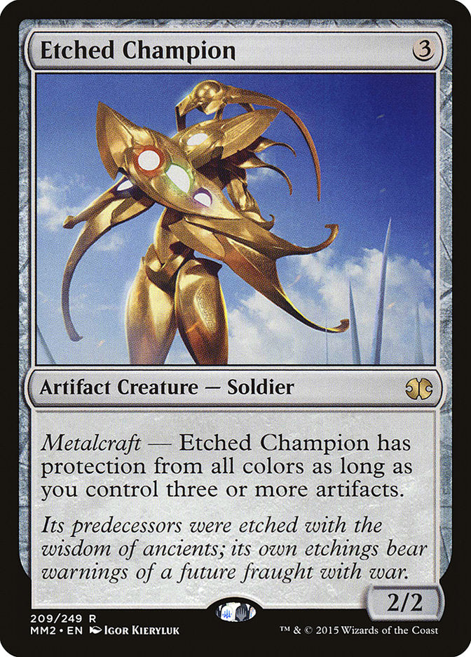 Etched Champion [Modern Masters 2015] | Anubis Games and Hobby