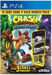 Crash Bandicoot N. Sane Trilogy [Sock Bundle] - Playstation 4 | Anubis Games and Hobby