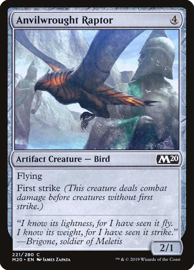 Anvilwrought Raptor [Core Set 2020] | Anubis Games and Hobby