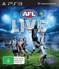 AFL Live - PAL Playstation 3 | Anubis Games and Hobby