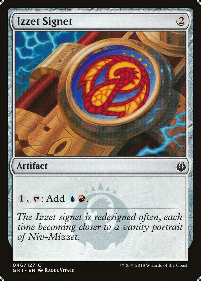 Izzet Signet [Guilds of Ravnica Guild Kit] | Anubis Games and Hobby