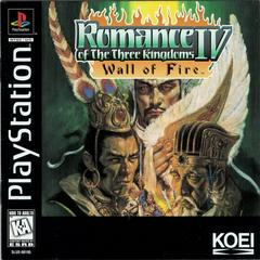 Romance of the Three Kingdoms IV Wall of Fire - Playstation | Anubis Games and Hobby