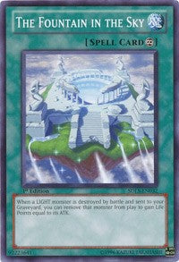 The Fountain in the Sky [Structure Deck: Lost Sanctuary] [SDLS-EN032] | Anubis Games and Hobby