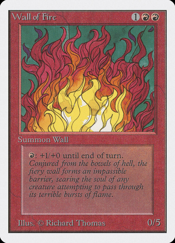 Wall of Fire [Unlimited Edition] | Anubis Games and Hobby