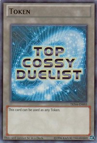 Top Ranked COSSY Duelist Token (Blue) [TKN4-EN005] Ultra Rare | Anubis Games and Hobby