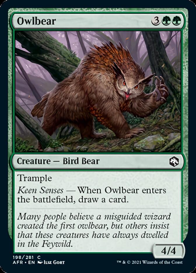 Owlbear [Dungeons & Dragons: Adventures in the Forgotten Realms] | Anubis Games and Hobby