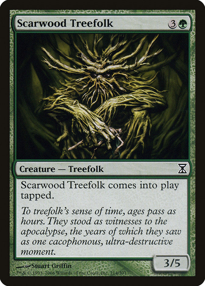 Scarwood Treefolk [Time Spiral] | Anubis Games and Hobby