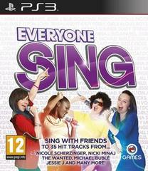 Everyone Sing - PAL Playstation 3 | Anubis Games and Hobby