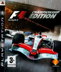 Formula One Championship Edition - PAL Playstation 3 | Anubis Games and Hobby