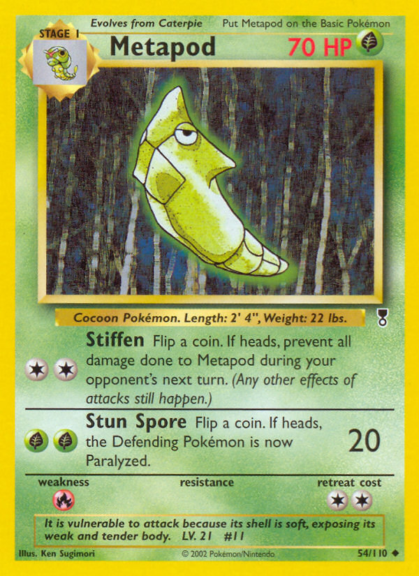 Metapod (54/110) [Legendary Collection] | Anubis Games and Hobby