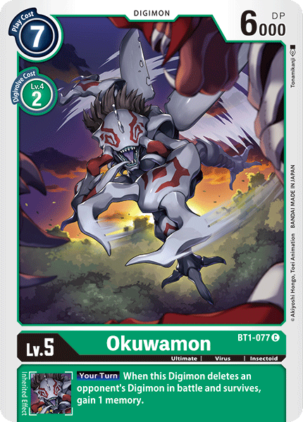 Okuwamon [BT1-077] [Release Special Booster Ver.1.0] | Anubis Games and Hobby