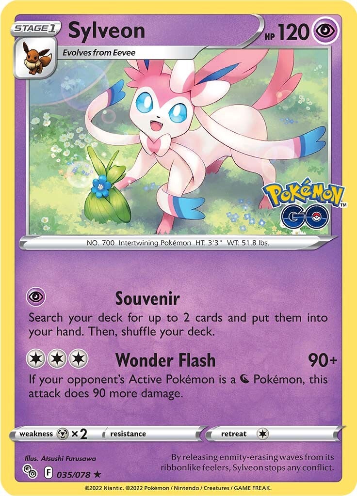 Sylveon (035/078) [Pokémon GO] | Anubis Games and Hobby