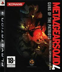 Metal Gear Solid 4: Guns of the Patriots - PAL Playstation 3 | Anubis Games and Hobby