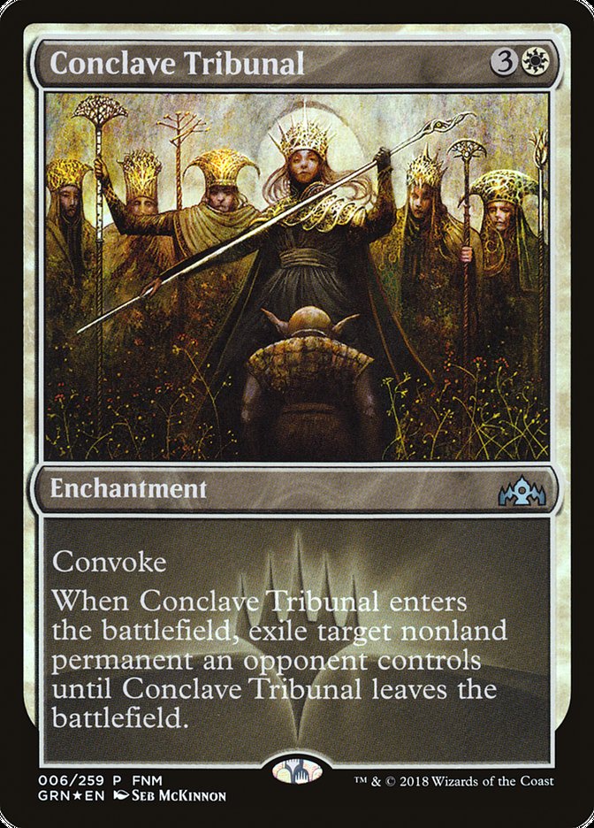 Conclave Tribunal (FNM) [Guilds of Ravnica Promos] | Anubis Games and Hobby