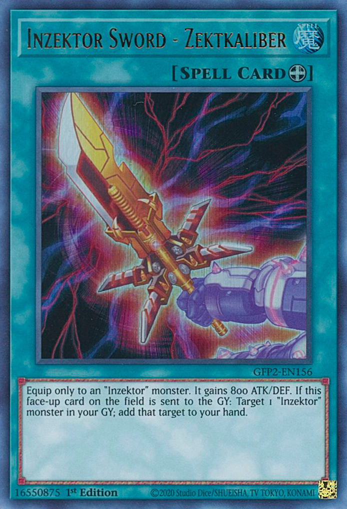 Inzektor Sword - Zektkaliber [GFP2-EN156] Ultra Rare | Anubis Games and Hobby