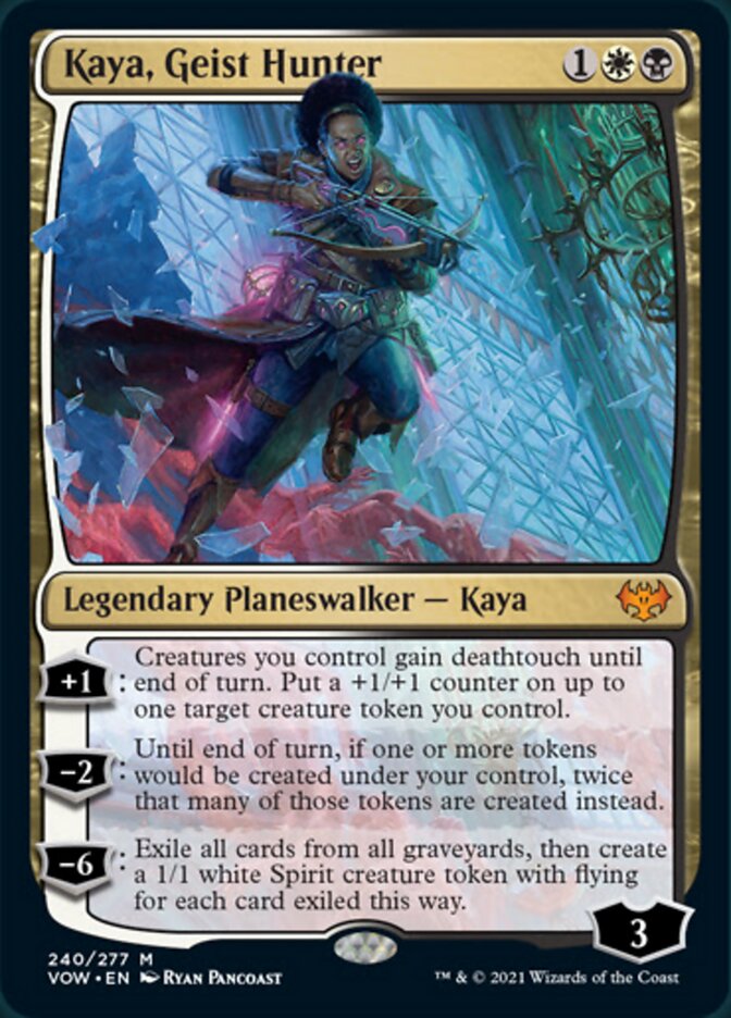 Kaya, Geist Hunter [Innistrad: Crimson Vow] | Anubis Games and Hobby