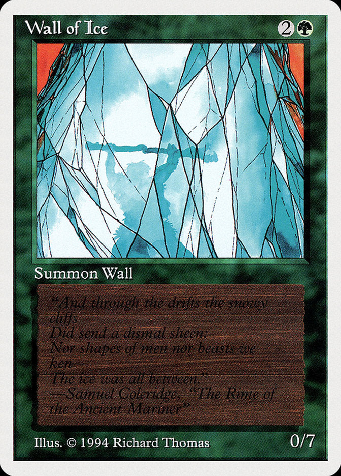 Wall of Ice [Summer Magic / Edgar] | Anubis Games and Hobby