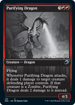 Purifying Dragon [Innistrad: Double Feature] | Anubis Games and Hobby