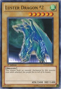 Luster Dragon #2 [Starter Deck: Dawn of the Xyz] [YS11-EN002] | Anubis Games and Hobby