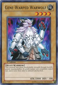 Gene-Warped Warwolf [Starter Deck: Dawn of the Xyz] [YS11-EN004] | Anubis Games and Hobby