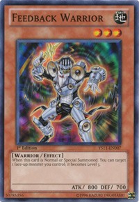 Feedback Warrior [Starter Deck: Dawn of the Xyz] [YS11-EN007] | Anubis Games and Hobby