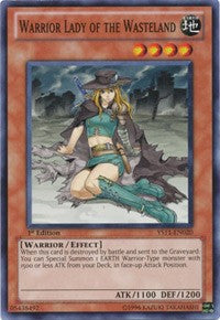 Warrior Lady of the Wasteland [Starter Deck: Dawn of the Xyz] [YS11-EN020] | Anubis Games and Hobby