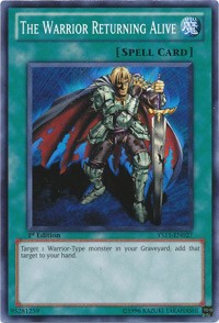 The Warrior Returning Alive [Starter Deck: Dawn of the Xyz] [YS11-EN027] | Anubis Games and Hobby