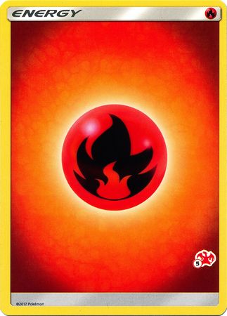 Fire Energy (Charizard Stamp #5) [Battle Academy 2020] | Anubis Games and Hobby