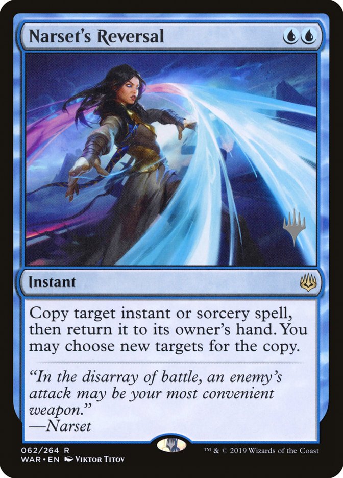 Narset's Reversal (Promo Pack) [War of the Spark Promos] | Anubis Games and Hobby