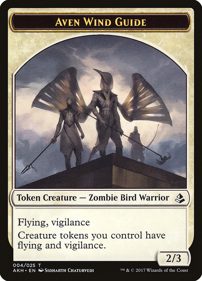 Aven Wind Guide Token [Amonkhet Tokens] | Anubis Games and Hobby