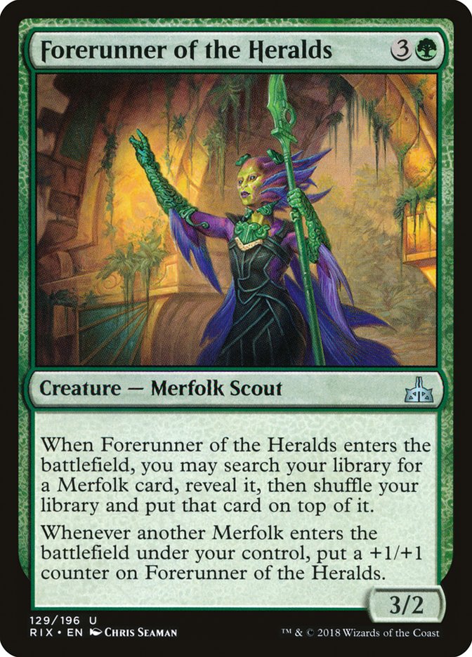 Forerunner of the Heralds [Rivals of Ixalan] | Anubis Games and Hobby